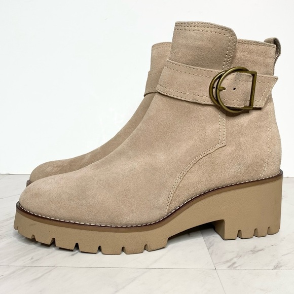 Blondo Dagger Tan Suede Bootie 10M - Picture 1 of 15